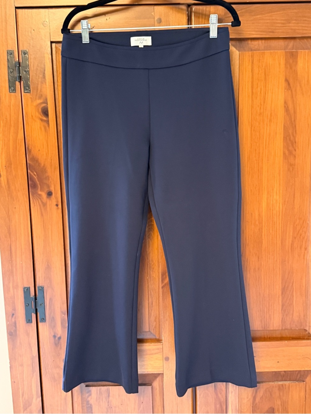 Leo Freedom Navy Bootcut Pants with 4 Way Stretch - Picture 7 of 8